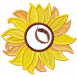 Flowers Embroidery Design 10